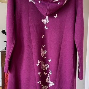 MAXSPORT Purple car coat Brand new with tags